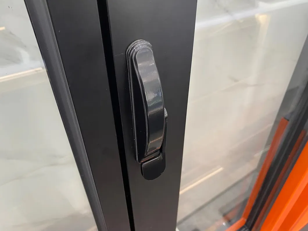 Tipo de toldo de revestimiento eléctrico Ventanas, ventana de baño de toldo de aluminio 4