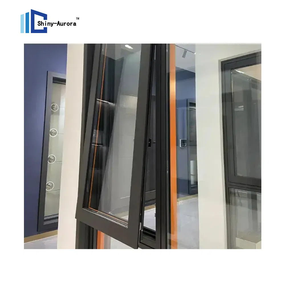 Ventanas de doble acristalamiento, ventanas de tormenta de aluminio. 0