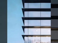 Hotel Vidrio transparente Pared de cortina Material de construcción de 6 mm-19 mm de espesor