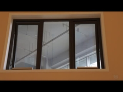 Ventana de aluminio con casilla a prueba de insectos, con casilla insonorizada