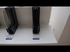 Ventana de aluminio con casilla a prueba de insectos, con casilla insonorizada