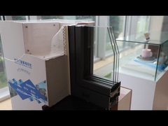 Ventana de aluminio con casilla a prueba de insectos, con casilla insonorizada