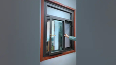 Ventana corredera de cambio lateral # aluminio # ventanas correderas # vidrio # chinafactory
