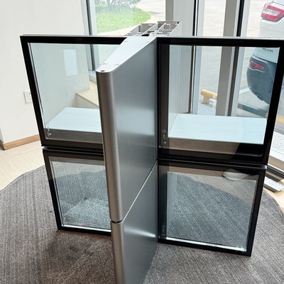 Fabricación de paredes de cortina de aluminio con perfil en forma de T
