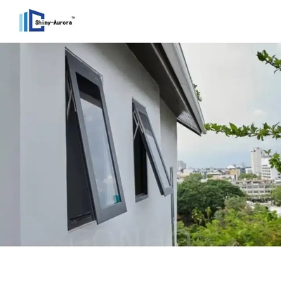 Ventanas de aluminio a prueba de robo 36 x 48 ventanas con casco insonorizado