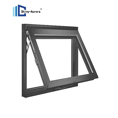 Casa Oficina Ventana oscilante de aluminio vertical tamaño personalizado