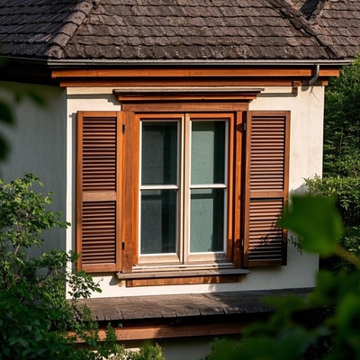 Ventanas de aluminio de inclinación y giro personalizadas, ventanas de aluminio de triple pane