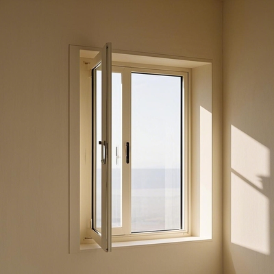 Ventanas de aluminio aisladas térmicamente abiertas hacia adentro Puerta y ventana de aleación de aluminio
