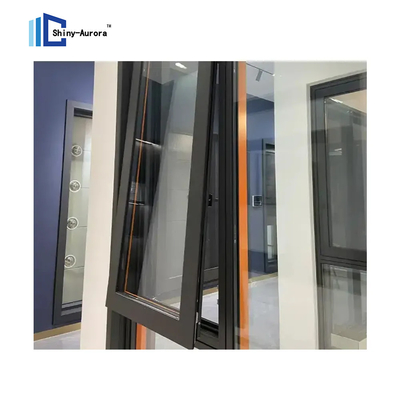 Ventanas de doble acristalamiento, ventanas de tormenta de aluminio.