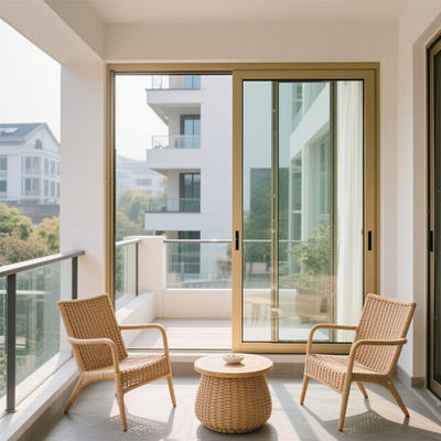 Puertas correderas de vidrio de aluminio de lujo: soluciones modernas y energéticamente eficientes para vivir en interiores y exteriores