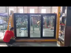 Ventana de vidrio de aluminio de doble acristalamiento